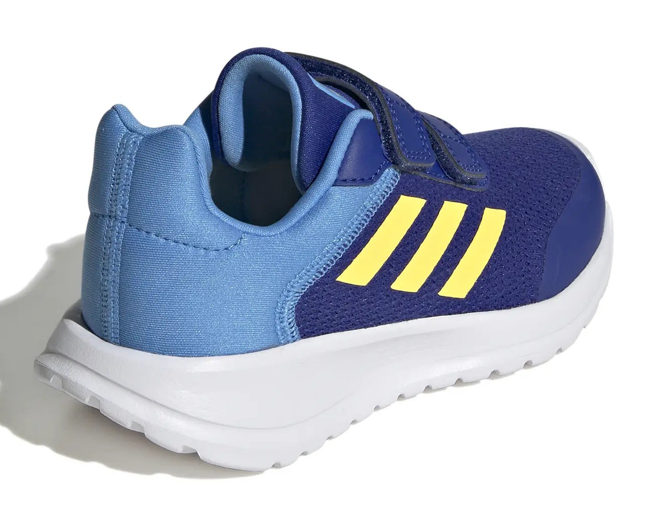 Chaussures running junior Adidas TENSAUR RUN 2.0 CF Bleu marine Bleu ciel Jaune 4