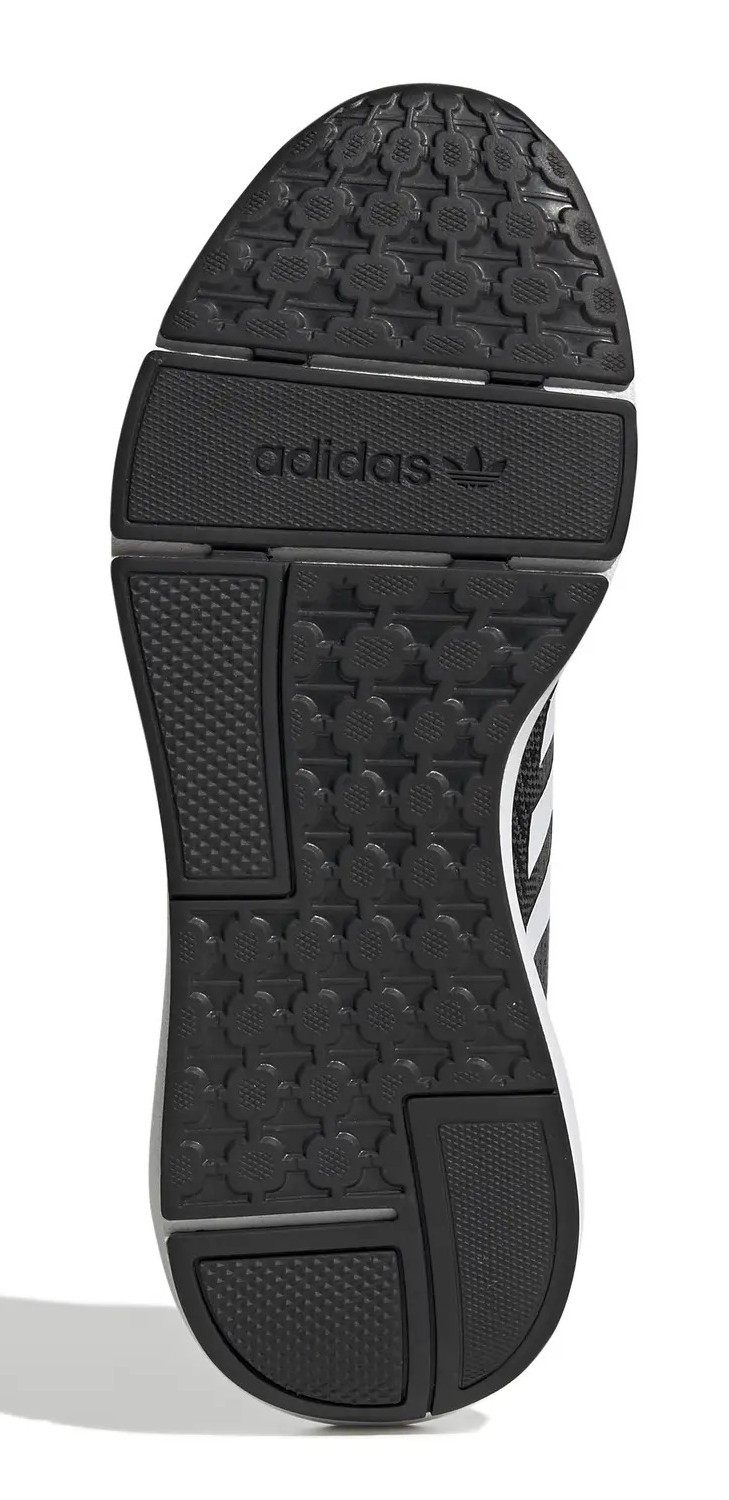 Chaussures running homme Adidas SWIFT RUN 22 Noir Blanc Gris moyen 7