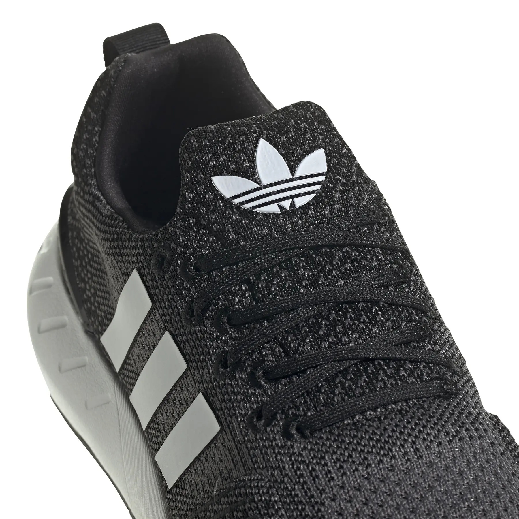 Chaussures running homme Adidas SWIFT RUN 22 Noir Blanc Gris moyen 9