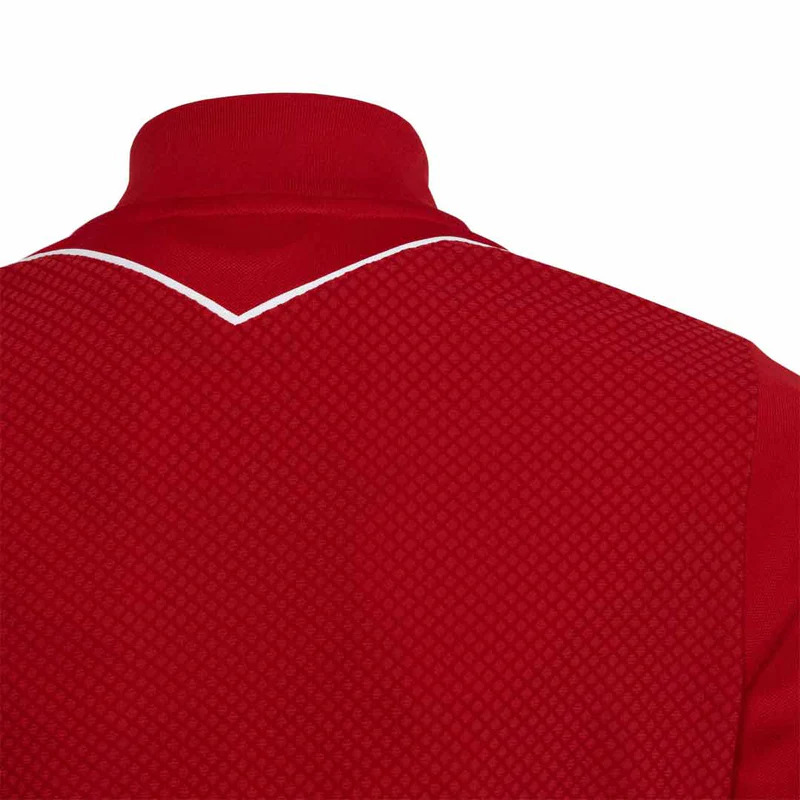 Veste de survêtement zippé dos respirant homme Adidas TIRO23 L TR JKT Rouge Blanc 5