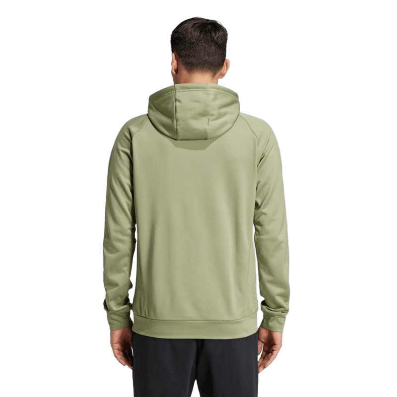 Sweat à capuche sans zip homme Adidas GG BL HD Vert olive Vert foncé 3