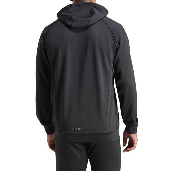 Sweat à capuche sans zip homme Adidas GG BL HD Noir Anthracite 2