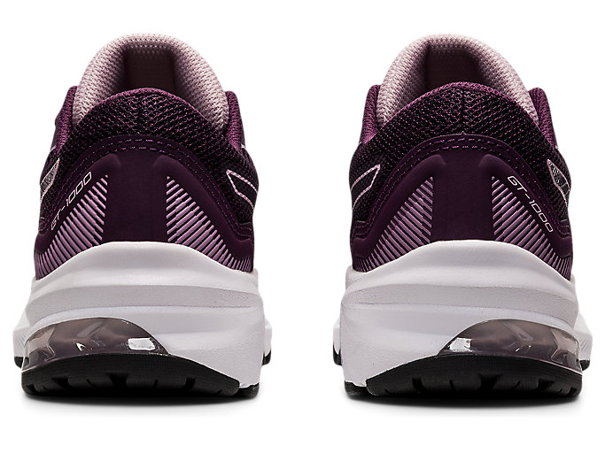 Chaussures running junior Asics GT-1000 11 GS Violet intense Rose pâle Blanc Noir 5