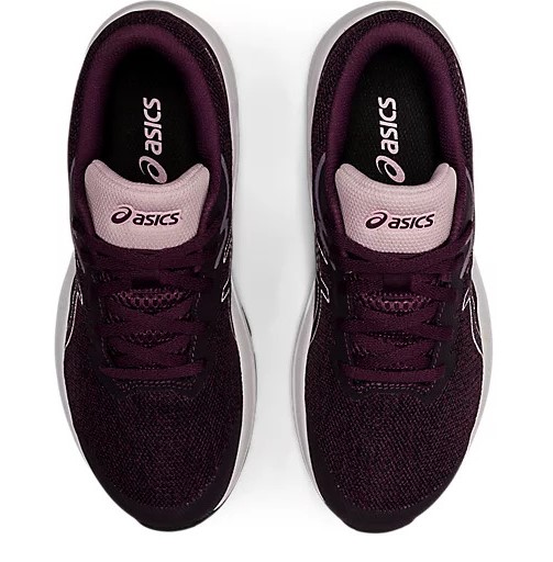 Chaussures running junior Asics GT-1000 11 GS Violet intense Rose pâle Blanc Noir 6
