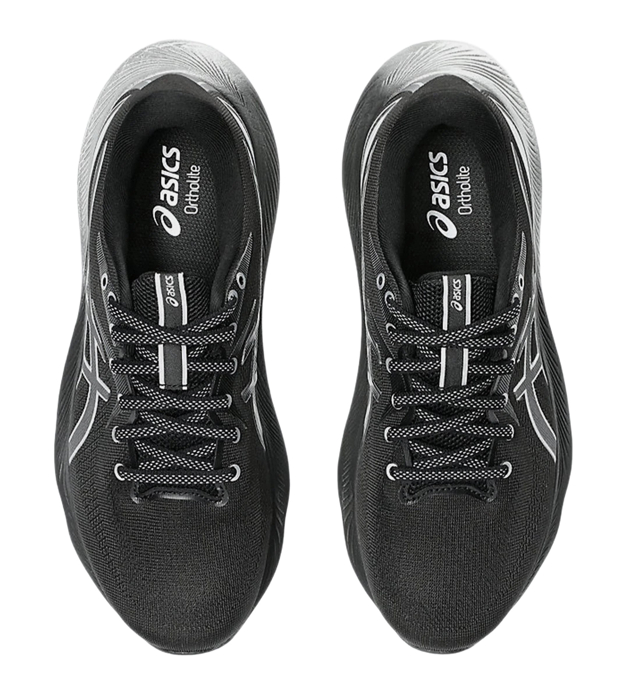 Chaussures running femme Asics GEL-JADEITE 2 Noir Noir Gris brillant 3