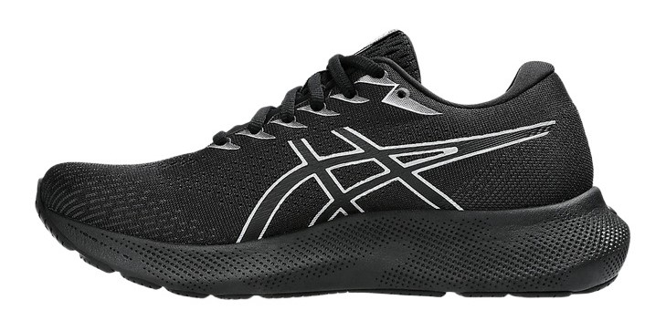 Chaussures running femme Asics GEL-SAIUN 2 Noir Argent pur 4