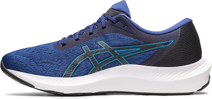 Chaussures running homme Asics GEL-FLUX 7 Bleu indigo Bleu marine Bleu ciel Noir Blanc 7
