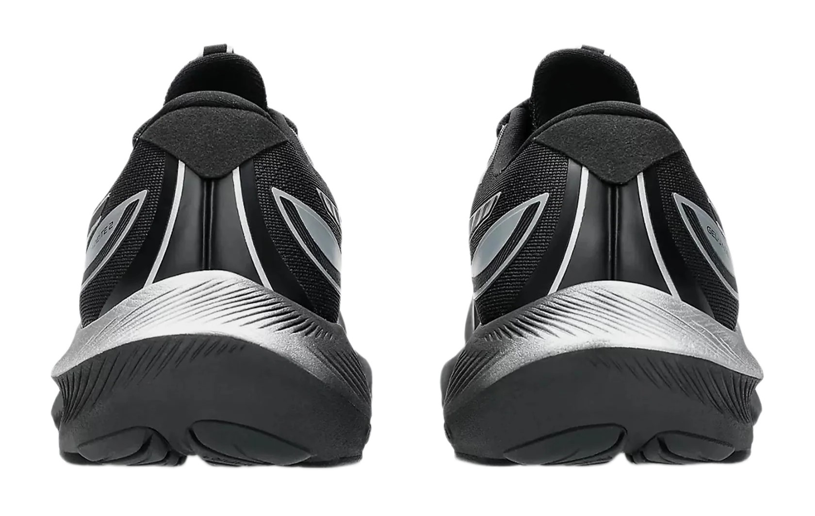 Chaussures running homme Asics GEL-JADEITE 2 Noir Noir Gris argenté 5
