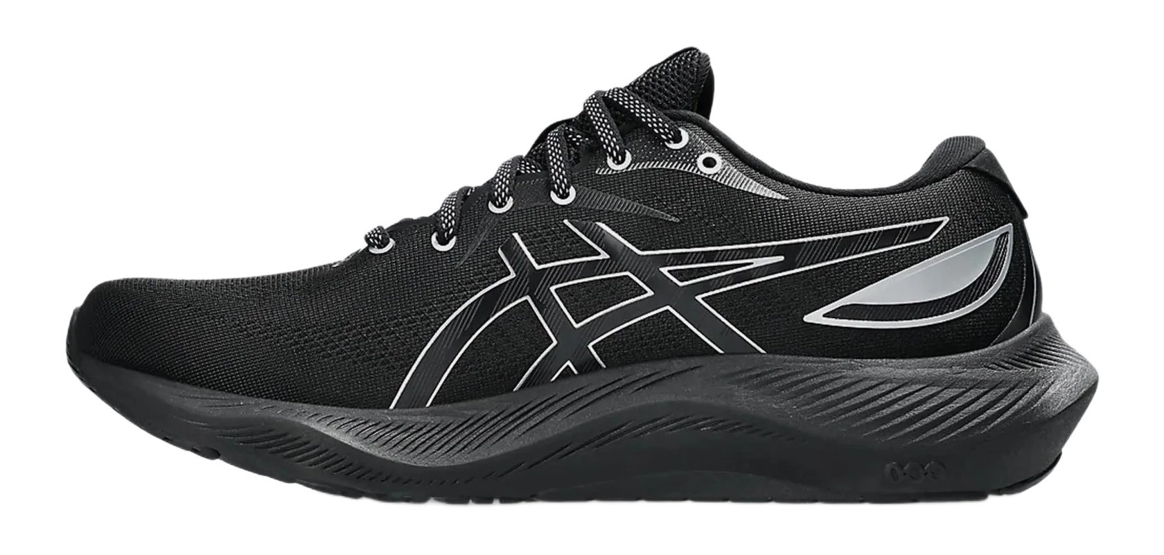 Chaussures running homme Asics GEL-JADEITE 2 Noir Noir Gris argenté 2