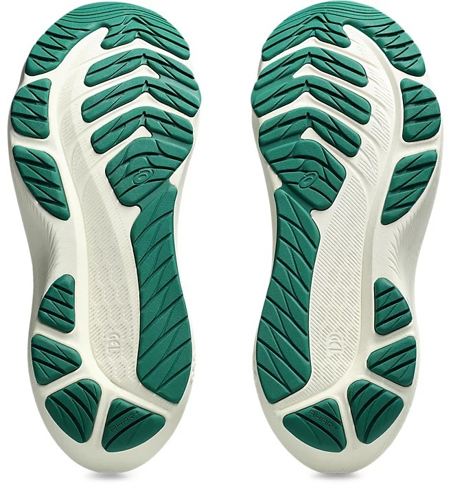 Chaussures running homme Asics GEL-JADEITE 2 Gris Vert Jaune 3