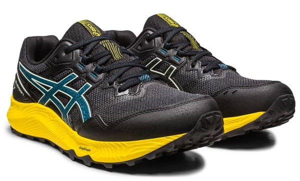 Chaussures trail homme Asics GEL-SONOMA 7 Noir Jaune Bleu Blanc 3