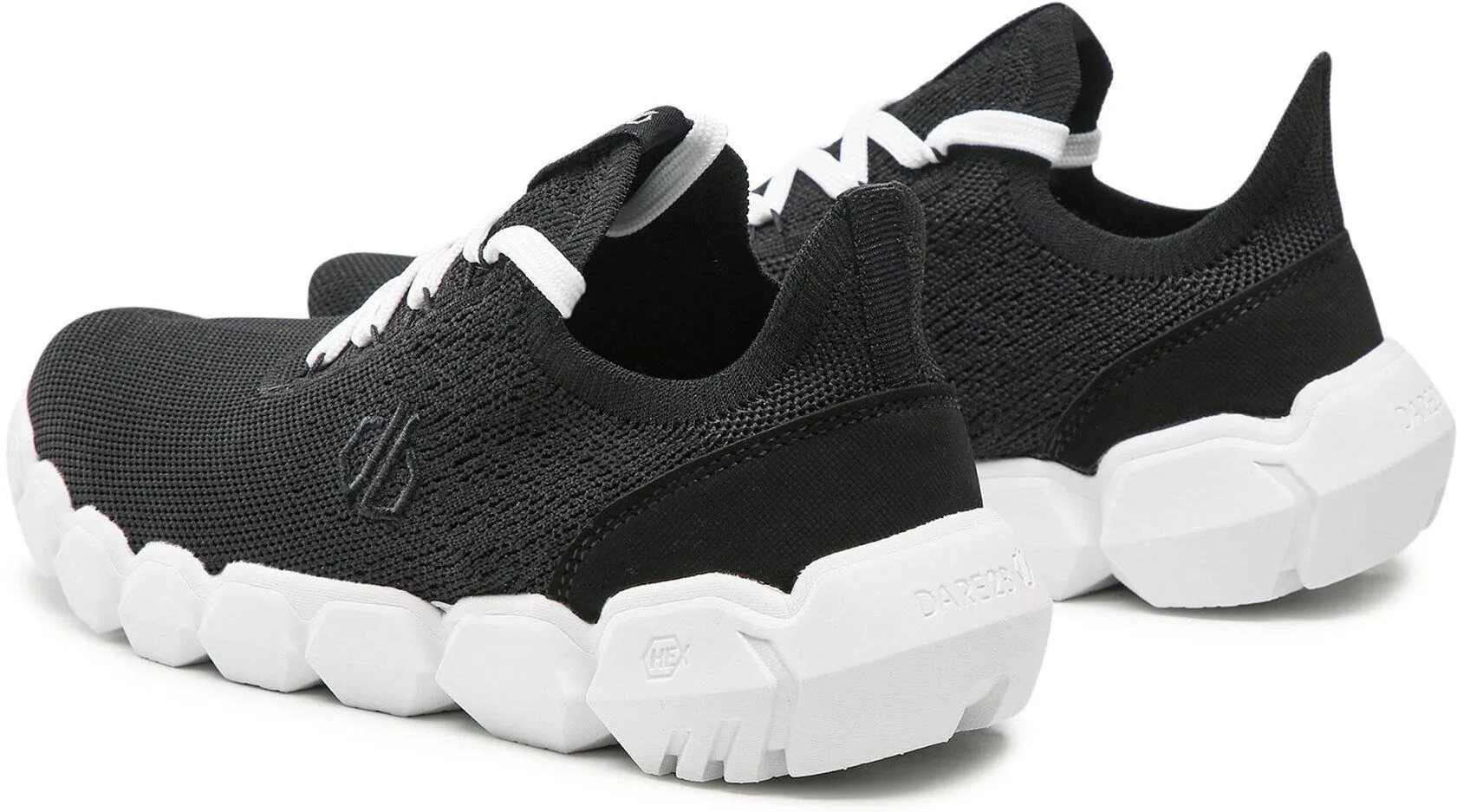 Chaussures running femme DARE2B HEX-AT BREATHABLE Noir Blanc 5