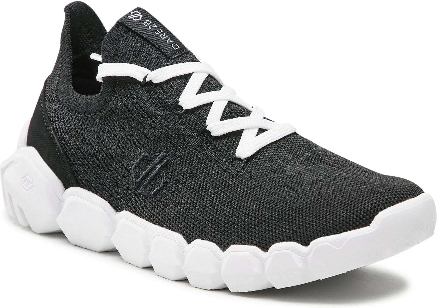 Chaussures running femme DARE2B HEX-AT BREATHABLE Noir Blanc