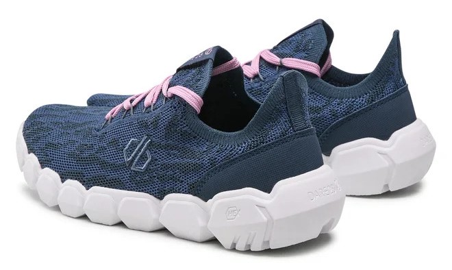 Chaussures running femme DARE2B HEX-AT BREATHABLE Gris orion Rose poudré Blanc 3