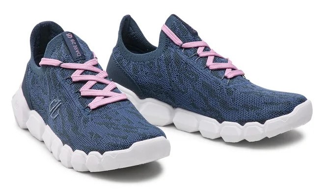 Chaussures running femme DARE2B HEX-AT BREATHABLE Gris orion Rose poudré Blanc 5