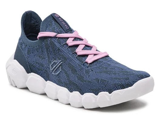 Chaussures running femme DARE2B HEX-AT BREATHABLE Gris orion Rose poudré Blanc