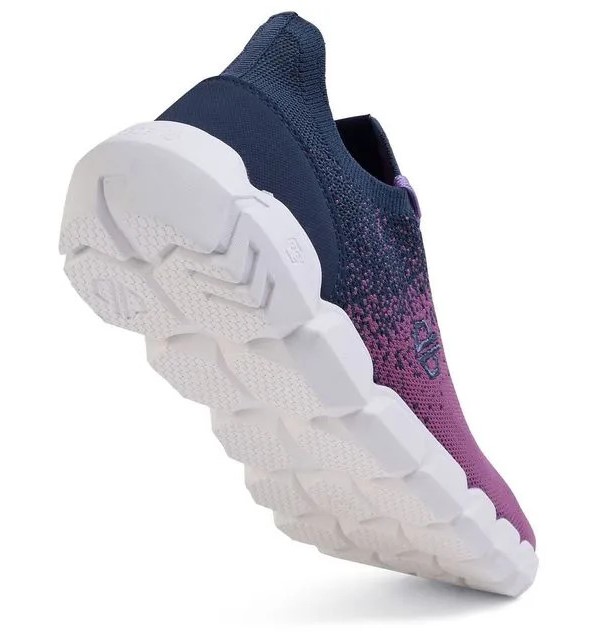 Chaussures running femme DARE2B HEX-AT BREATHABLE Gris Lavande poudré Blanc Violet 6