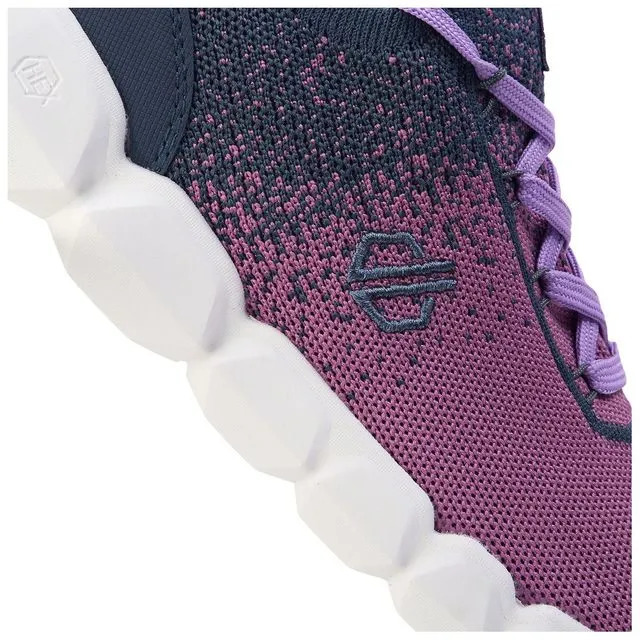 Chaussures running femme DARE2B HEX-AT BREATHABLE Gris Lavande poudré Blanc Violet 5