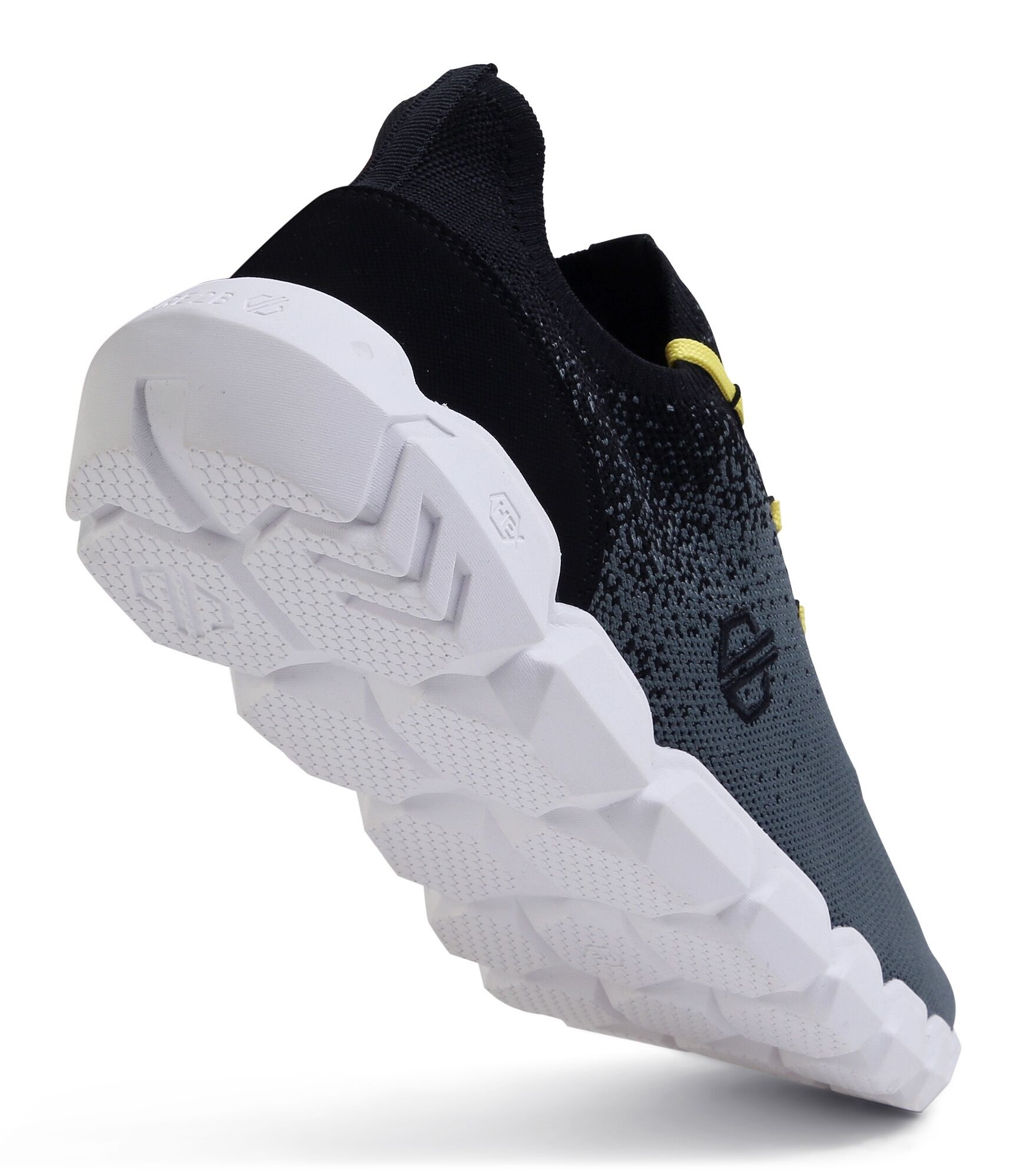 Chaussures running homme DARE2B HEX-AT BREATHABLE Gris Noir Blanc Jaune 6