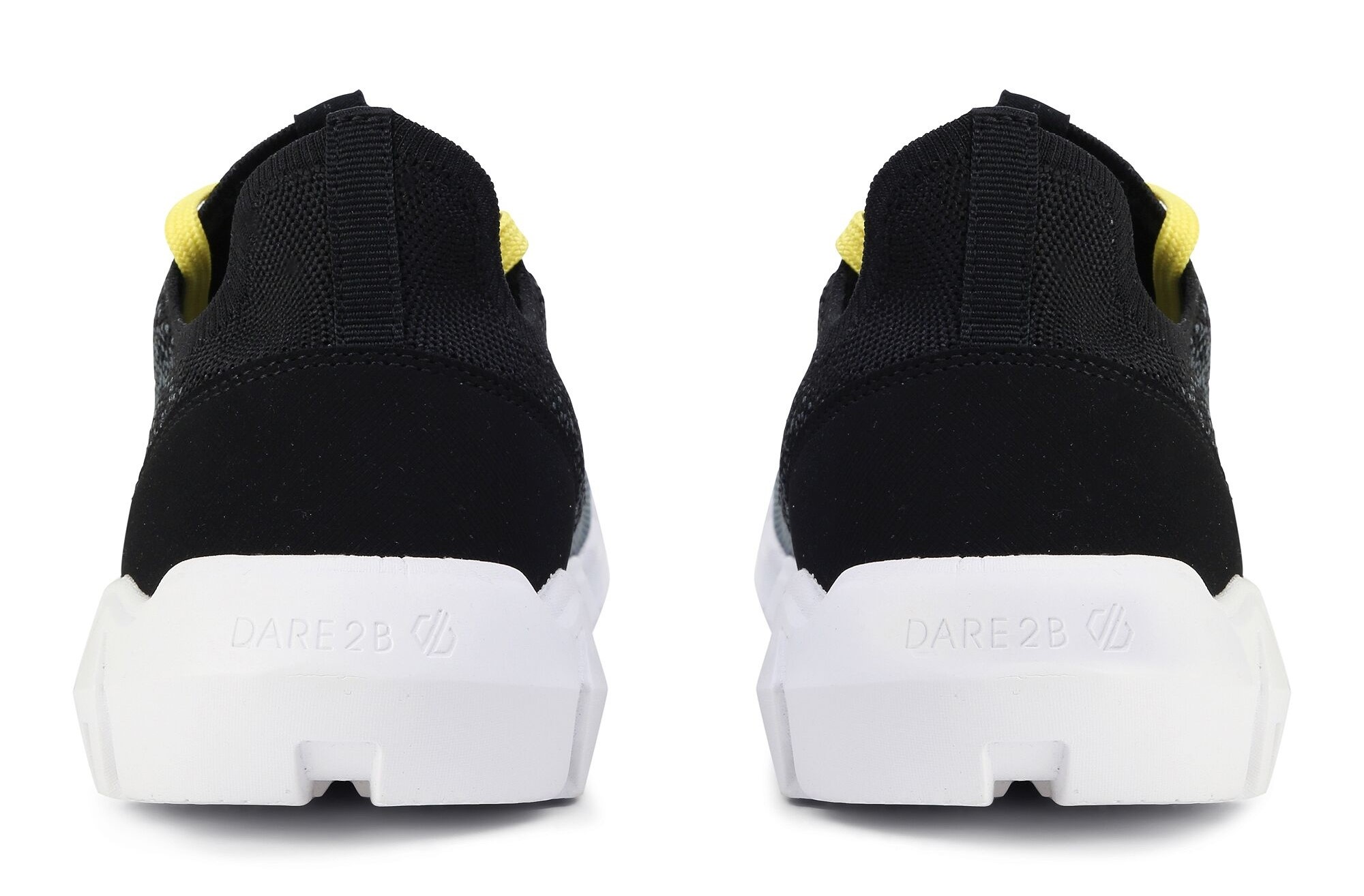 Chaussures running homme DARE2B HEX-AT BREATHABLE Gris Noir Blanc Jaune 9
