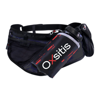 Ceinture hydratation avec un bidon 600ml fourni unisexe OXSITIS Hydrabelt Noir Rouge 1