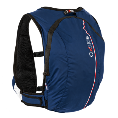 Gilet de trail 8 litres unisexe OXSITIS Newton 8 Bleu marine 1