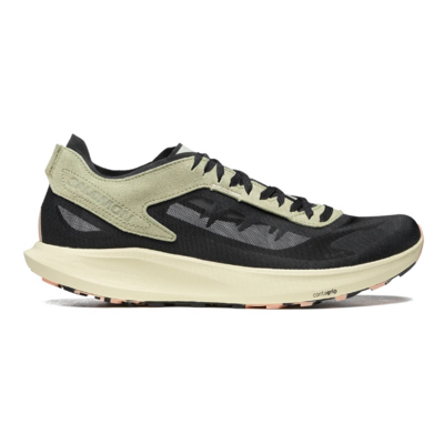 Chaussures trail unisexe Salomon PULSAR PRG Noir Sauge du désert Rose pâle 1