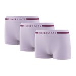 Sous-vêtement mini-short de sport sans couture lot de 3 pièces femme Higher State Violet lila 1