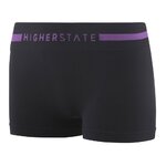 Sous-vêtement mini-short de sport sans couture lot de 3 pièces femme Higher State Noir Violet (2)