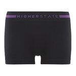 Sous-vêtement mini-short de sport sans couture lot de 3 pièces femme Higher State Noir Violet (3)