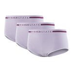 Sous-vêtement culotte de sport sans couture lot de 3 pièces femme Higher State Lila Violet (1)