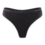 Sous-vêtement string de sport sans couture lot de 3 pièces femme Higher State oir Violet (3)