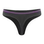 Sous-vêtement string de sport sans couture lot de 3 pièces femme Higher State oir Violet (4)
