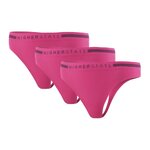 Sous-vêtement string de sport sans couture lot de 3 pièces femme Higher State Rose (1)
