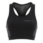 Brassière de sport à empiècements imprimés respirante femme Higher State Noir Blanc V2 (8)
