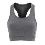 Brassière de sport légère et respirante avec bande réfléchissante femme Higher State Gris (3)
