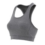 Brassière de sport légère et respirante avec bande réfléchissante femme Higher State Gris (1)