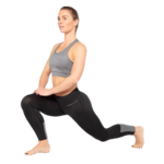 Brassière de sport légère et respirante avec bande réfléchissante femme Higher State Gris (3)