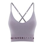 Brassière de sport à faible maintien, allégée en coutures et à bretelles réglables Lila Violet (2)