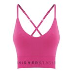 Brassière de sport à faible maintien, allégée en coutures et à bretelles réglables Rose Violet (2)