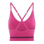 Brassière de sport à faible maintien, allégée en coutures et à bretelles réglables Rose Violet (3)