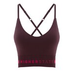 Brassière de sport à faible maintien, allégée en coutures et à bretelles réglables Violet mûre (2)