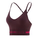 Brassière de sport à faible maintien, allégée en coutures et à bretelles réglables Violet mûre (1)