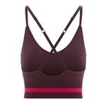 Brassière de sport à faible maintien, allégée en coutures et à bretelles réglables Violet mûre (3)