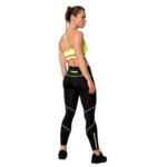 Brassière de sport à faible maintien, allégée en coutures et à bretelles réglables Jaune fluo (3)