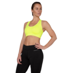 Brassière de sport faible en coutures avec soutien - lot de 3 pièces femme Higher State Noir Gris Jaune fluo (1)