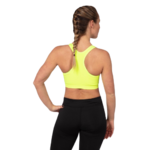 Brassière de sport faible en coutures avec soutien - lot de 3 pièces femme Higher State Noir Gris Jaune fluo (2)