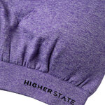 Brassière de sport faible en coutures avec soutien - lot de 3 pièces femme Higher State Rouge Violet Bleu (8)