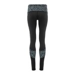 Collant de sport femme à empiècements imprimés Higher State Noir Blanc (3)