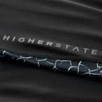 Collant de sport femme à empiècements imprimés Higher State Noir Blanc (5)
